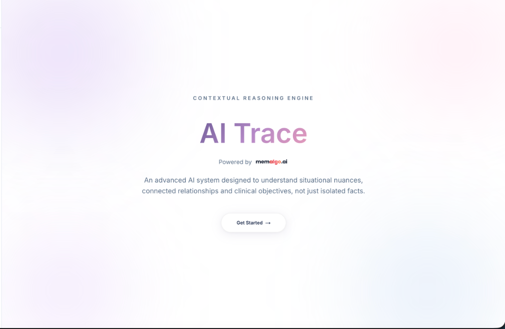 AI Trace - Chart Reasoning Engine powered by memalgo.ai