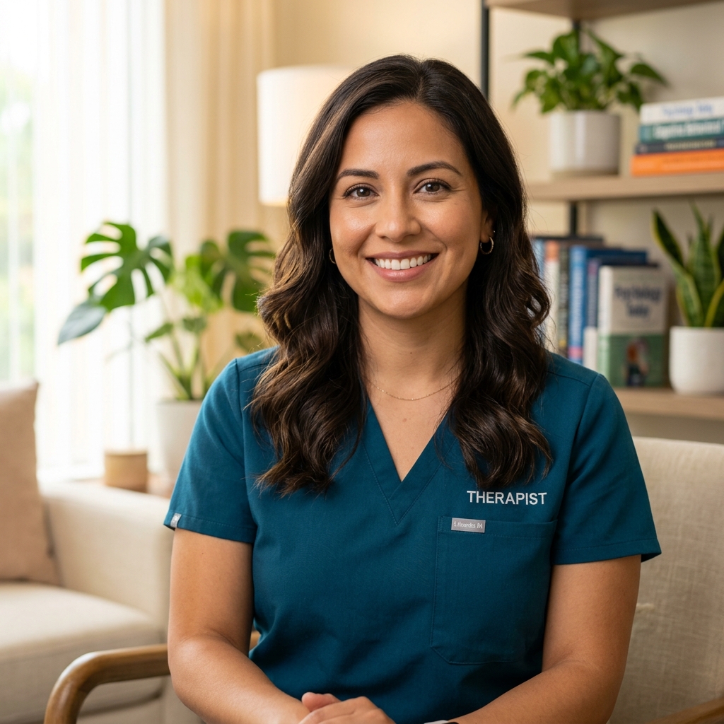 Latina female therapist